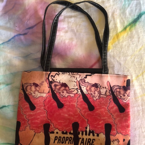 Vintage 90’s French Burlesque Purse - Picture 8 of 8